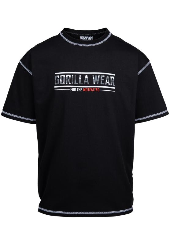 Gorilla Wear Футболка Saginaw Oversized T-Shirt Black