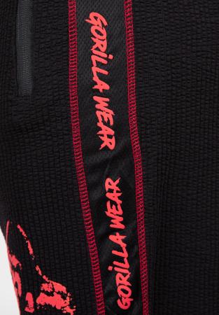 Gorilla Wear Штаны Buffalo Old School Workout Pants Black/Red