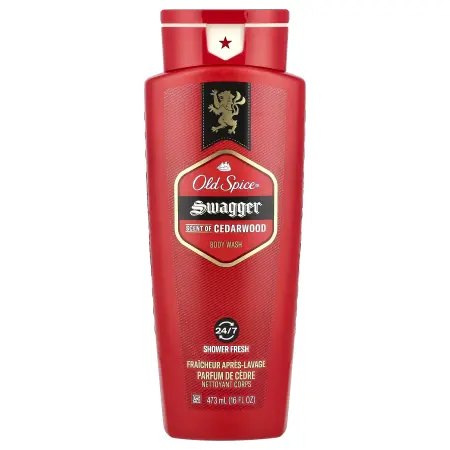 Old Spice, Swagger, гель для душа, кедр, 473 мл (16 жидк. Унций)