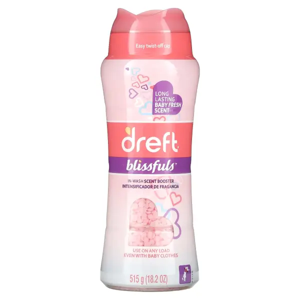 Dreft, Blissfuls, средство для усиления аромата во время стирки, 515 г (18,2 унции) – оригинальная продукция AthleticFuel