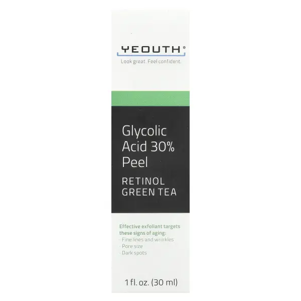 YEOUTH, гель-пилинг с 30% гликолевой кислотой, 30 мл (1 жидк. унции)