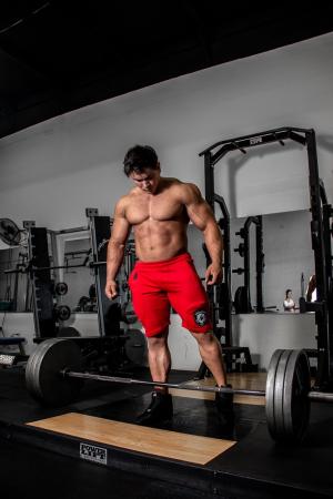 Gorilla Wear Шорты Los Angeles Sweat Shorts Red