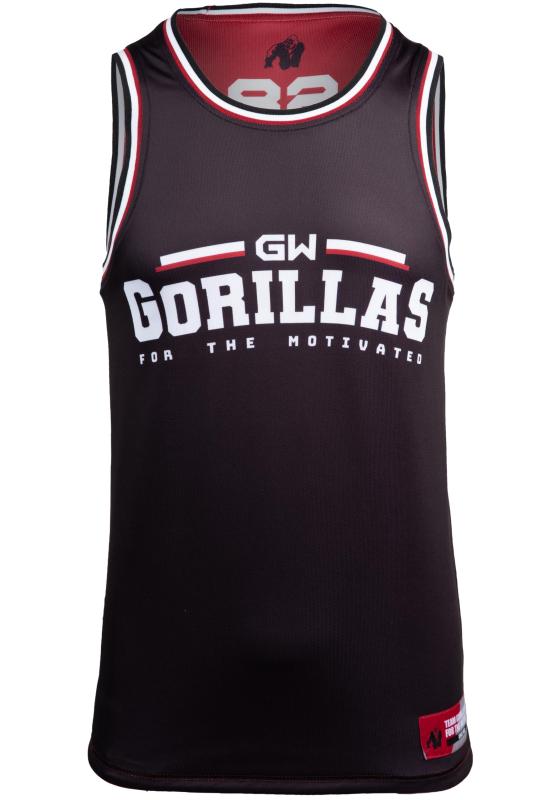 Gorilla Wear Майка Keene Reversible Tank Top Red/Black