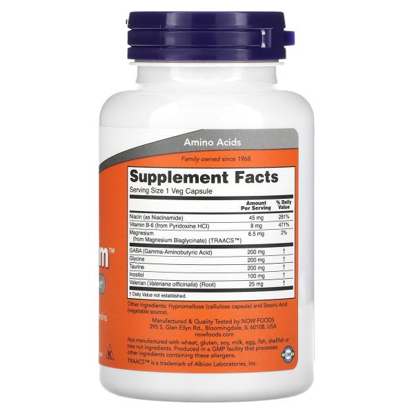 NOW Foods True Calm 90 растительных капсул