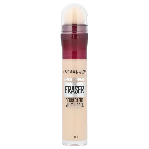 Maybelline, Instant Age Rewind, ластик, универсальный консилер, 100 оттенков слоновой кости, 6 мл (0