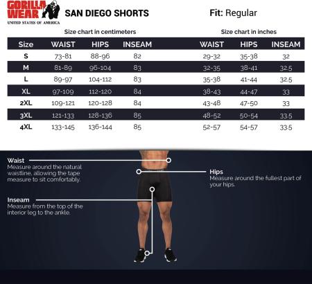 Gorilla Wear Шорты San Diego Shorts - Black