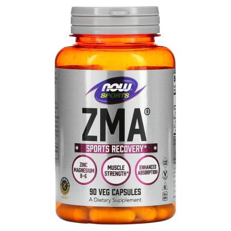 NOW Foods Sports ZMA 90 капсул