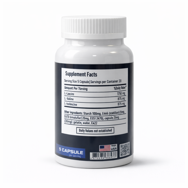 GSS Lab BCAA 2:1:1 90 капсул – оригинальная продукция AthleticFuel