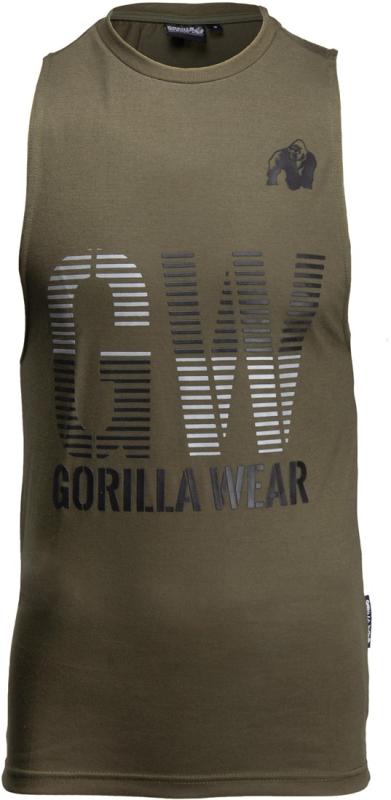 Gorilla Wear Безрукавка Dakota Sleeveless T-Shirt Army Green