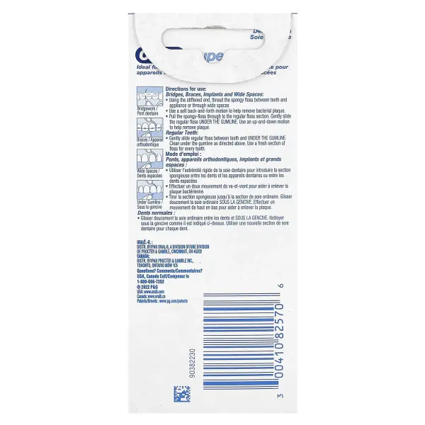 Oral-B, Super Floss, мята, 50 предварительно нарезанных нитей