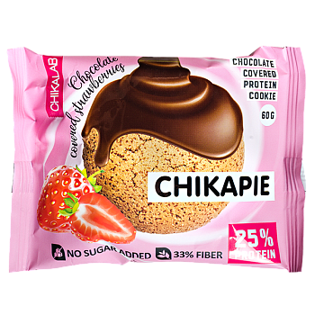 Chikalab Chikapie 60 г (Клубника в шоколаде)