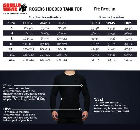 Gorilla Wear Безрукавка Rogers Hooded Tank Top Army Green