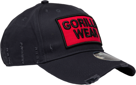 Gorilla Wear Бейсболка Harrison Cap Black/Red