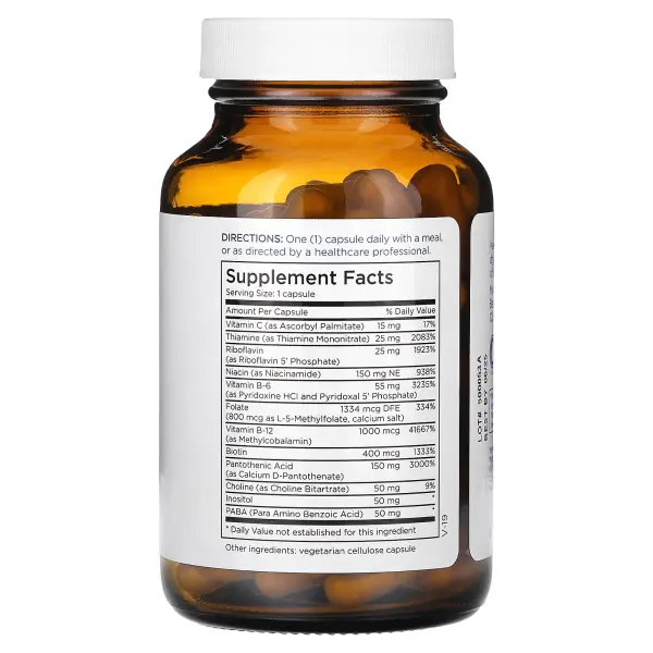 Metabolic Maintenance, комплекс витаминов группы B, 90 капсул