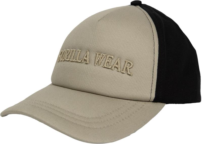 Gorilla Wear Бейсболка Sharon Ponytail Cap Beige/Black