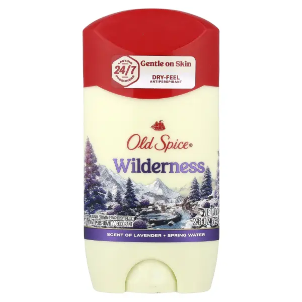 Old Spice, Антиперспирант и дезодорант, Wilderness с лавандой, 2,6 унции (73 г)