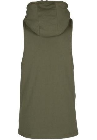 Gorilla Wear Безрукавка Rogers Hooded Tank Top Army Green