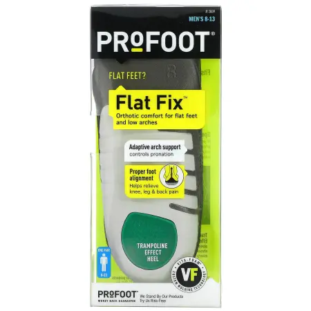 Profoot Flat Fix Адаптивная поддержка свода стопы для мужчин 8–13 лет 1 пара