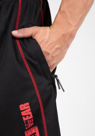 Gorilla Wear Шорты Wallace Mesh Shorts Black/Red