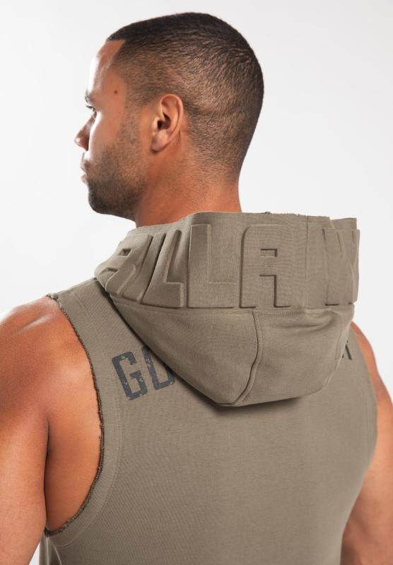 Gorilla Wear Безрукавка Marshall Sleeveless Hoodie Army Green