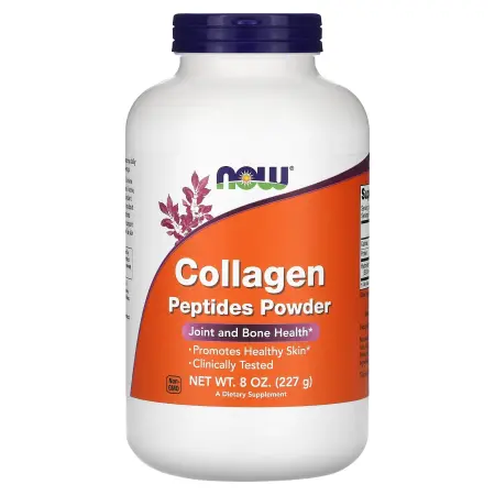 NOW Foods Пептиды коллагена 227 г – оригинальная продукция AthleticFuel