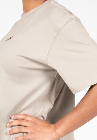 Gorilla Wear Женская футболка Bixby Oversized T-Shirt Beige