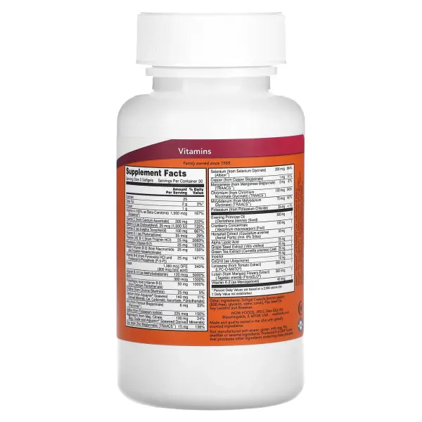 NOW Foods EVE Мультивитамины для женщин 90 капсул NOW Foods EVE Мультивитамины для женщин 90 капсул