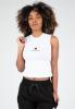 Gorilla Wear Женская Безрукавка Livonia Crop Top - White