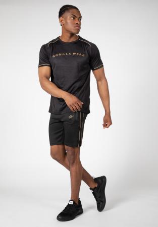 Gorilla Wear Футболка Fremont T-Shirt - Black/Gold