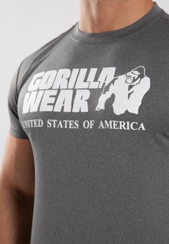 Gorilla Wear Футболка Classic Training T-Shirt - Gray Melange