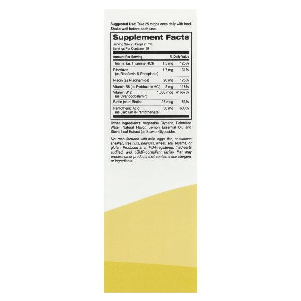Super Nutrition, комплекс витаминов группы B полного спектра с витамином B12, пантотеновой кислотой,