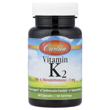 Carlson, Витамин K2, 5 мг, 60 капсул