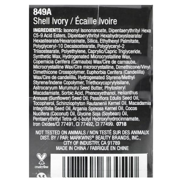 wet n wild, PhotoFocus, тональная основа в виде стика, 849A слоновая кость, 1 стик