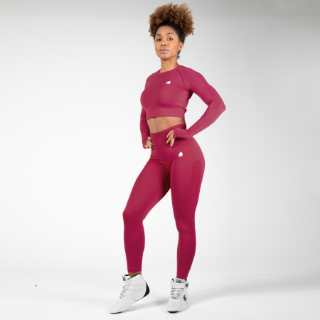 Gorilla Wear Женская кофта Hilton Seamless Longsleeve Fuchsia