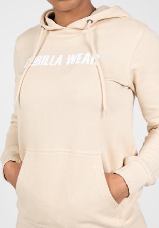 Gorilla Wear Женская кофта Charlotte Hoodie Beige