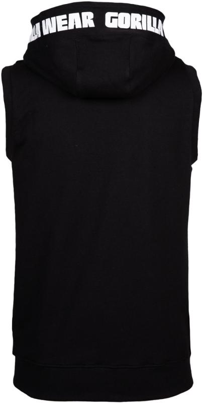 Gorilla Wear Безрукавка Milwaukee S/L Zipped Hoodie Black