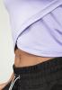 Gorilla Wear Женский Топ Estelle Twisted Crop Top Lilac