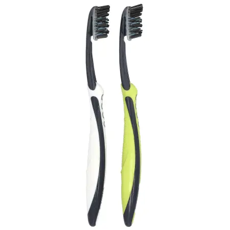 Oral-B, Угольная зубная щетка Pro-Flex, средний размер, 2 шт. В упаковке