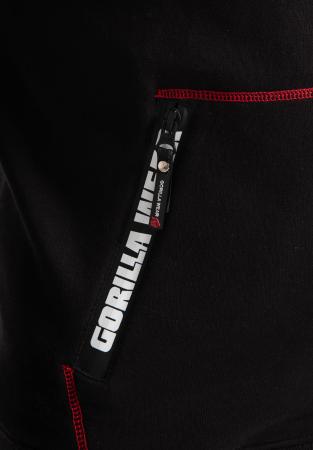Gorilla Wear Кофта Georgia Zipped Hoodie Black