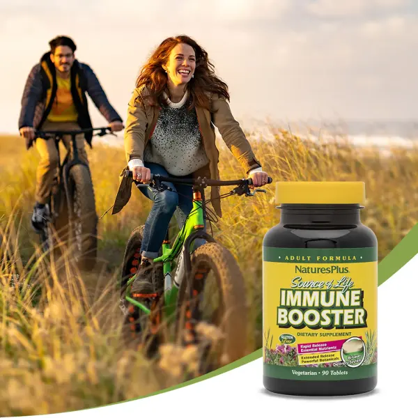 NaturesPlus, Source of Life, добавка для укрепления иммунитета, 90 таблеток