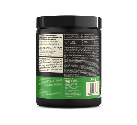 Optimum Nutrition Micronised Creatine Powder EU 317 g  – оригинальная продукция AthleticFuel