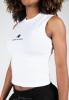 Gorilla Wear Женская Безрукавка Livonia Crop Top - White