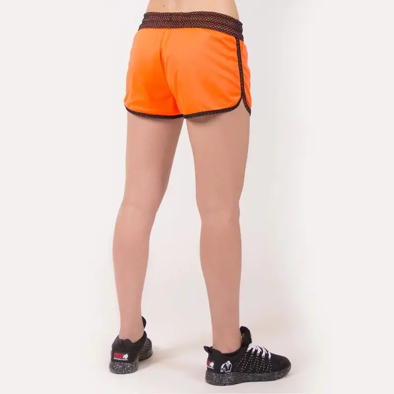 Gorilla Wear Женские шорты Madison Reversible Short Black/N-Orange
