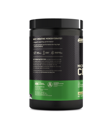 Optimum Nutrition Micronised Creatine EU 634 грамм – оригинальная продукция AthleticFuel