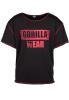 Gorilla Wear Футболка Wallace Workout Top - Black/Red