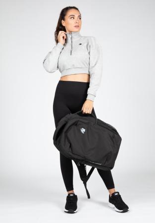 Gorilla Wear Женская кофта Ocala Cropped Half-Zip Sweatshirt - Gray