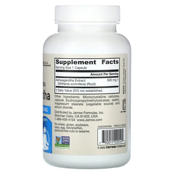 Jarrow Formulas ашваганда120 вегетарианских капсул