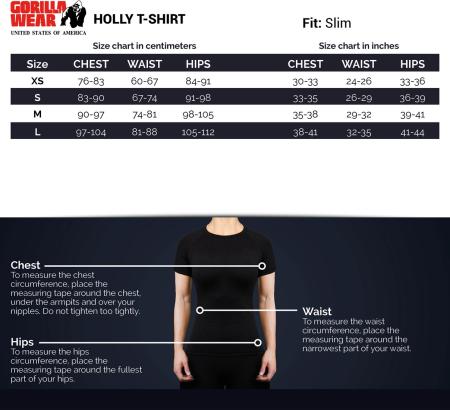 Gorilla Wear Женская футболка Holly T-Shirt Gray