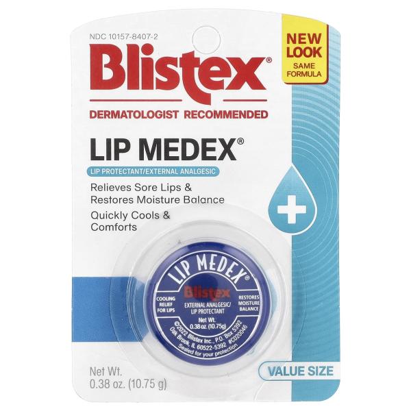 Blistex Lip Medex Наружное обезболивающее средство для защиты губ 10,75 грамм