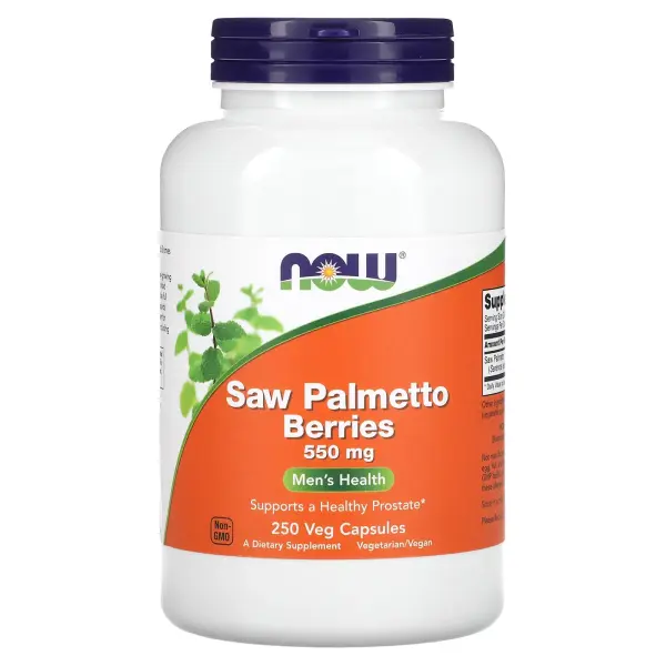 NOW Foods Ягоды серено 550 мг 250 растительных капсул